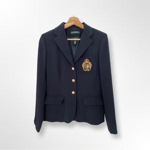 Ralph Lauren blazer. Navy, size 2.